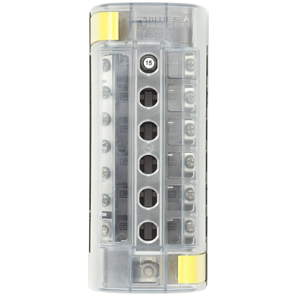 Blue Sea 5052 ST CLB Circuit Breaker Block - 6 Position w/Negative Bus [5052] - Image 2