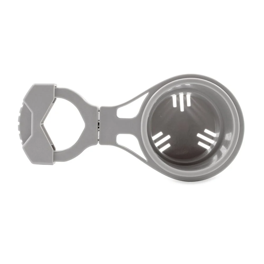 Camco Clamp-On Rail Mounted Cup Holder - Small for Up to 1-1/4" Rail - Grey [53093] - Image 3