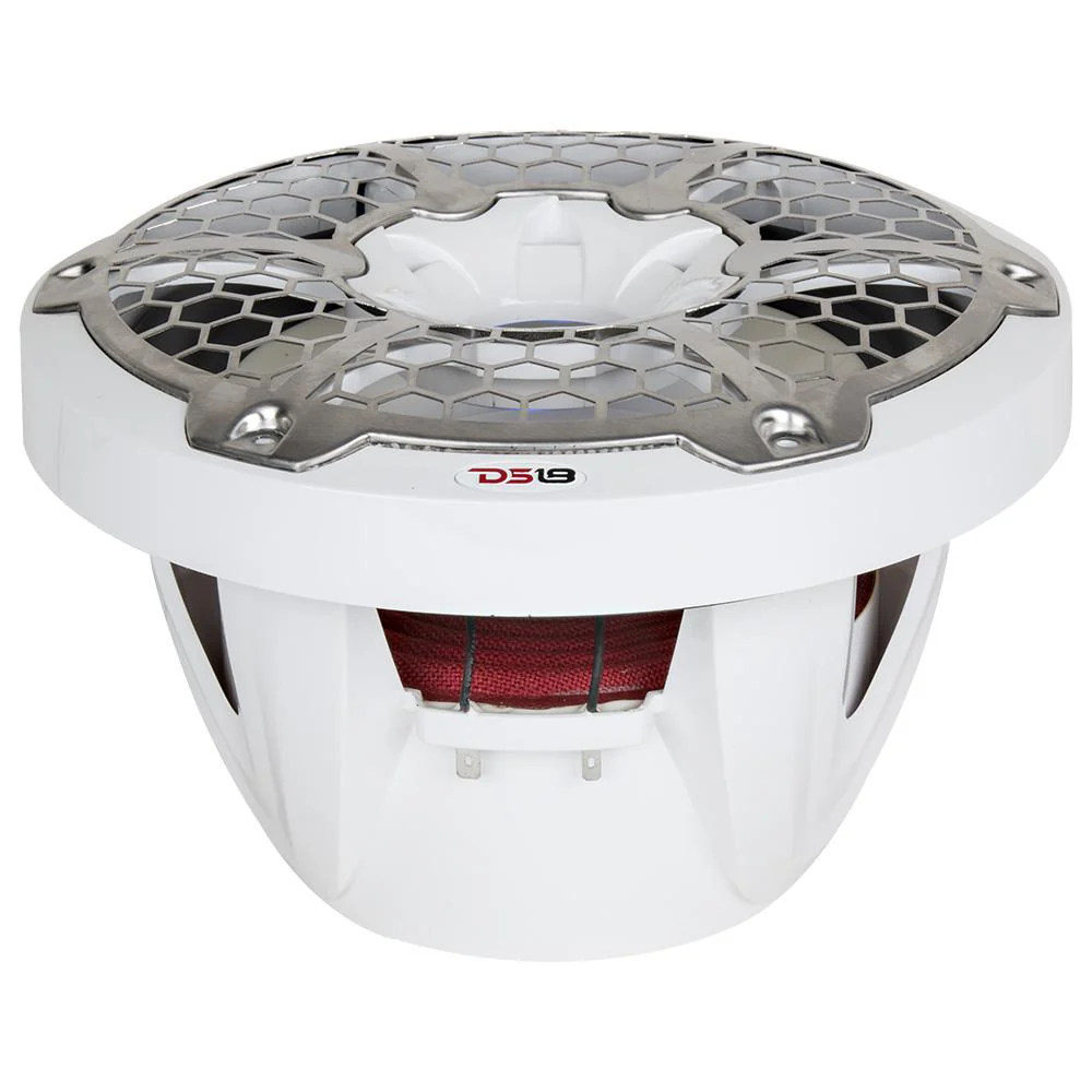 DS18 HYDRO 10" Subwoofer w/RGB Lights - 600W - White [NXL-10SUB] - Image 6