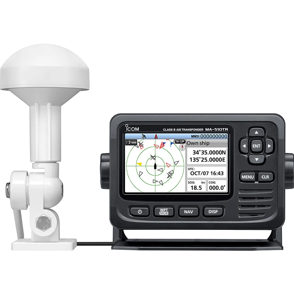 Icom MA-510TR AIS Transponder w/Antenna  4.3" Display [MA510TR 13] - Image 2
