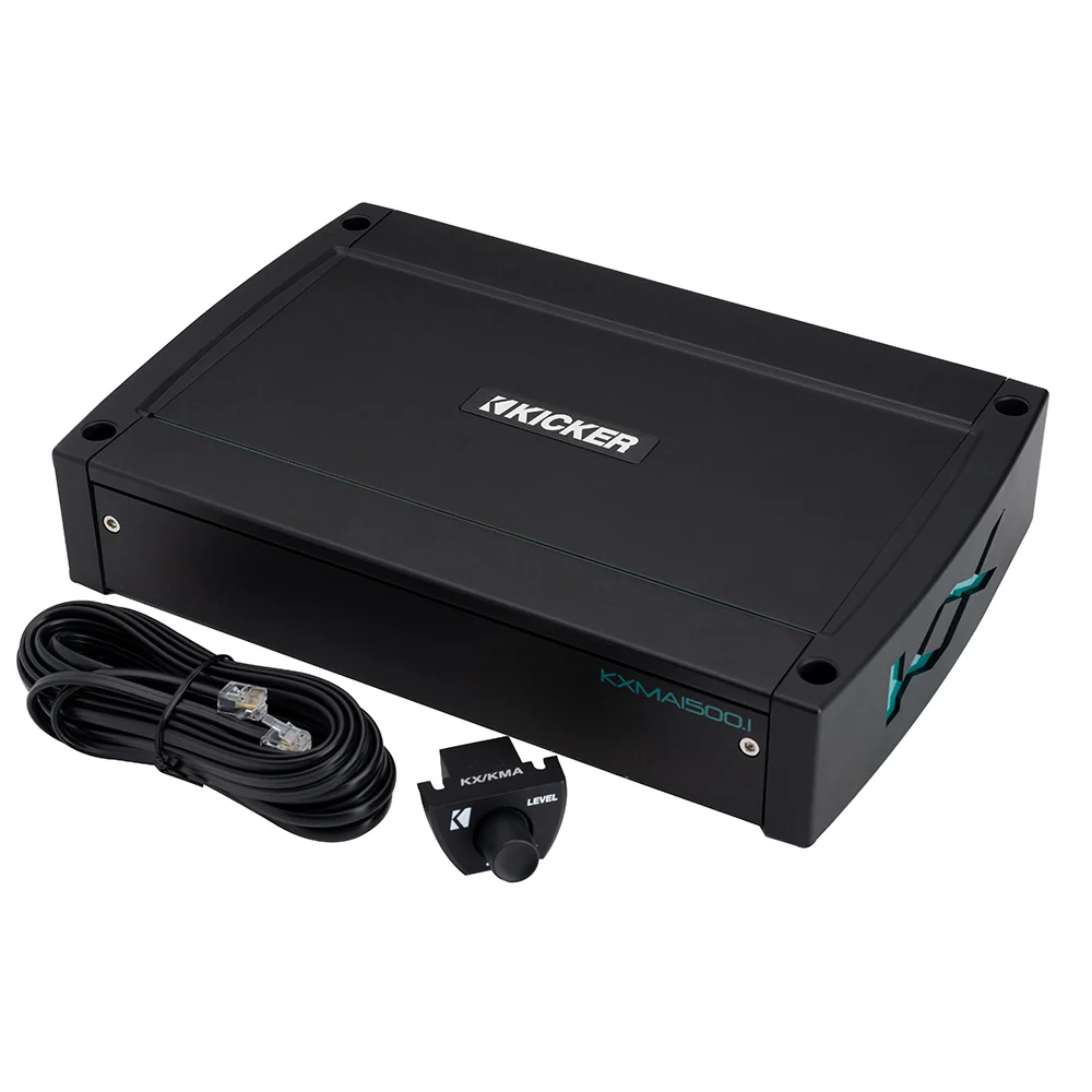 KICKER KXMA1500.1 1500W Mono Class D Subwoofer Amplifier [51KXMA15001] - Image 5