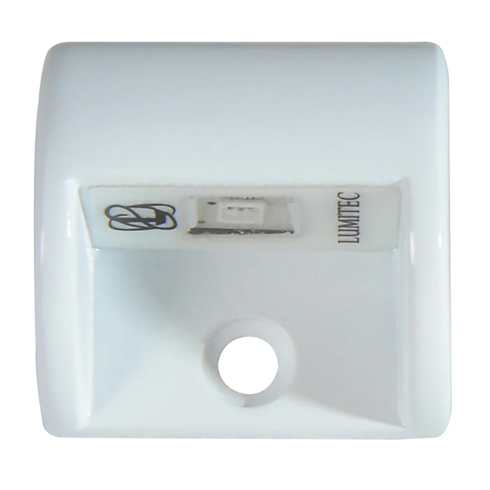Lumitec Andros - Courtesy Light - White Powder Coat Finish - Blue Non-Dimming [101047] - Image 4
