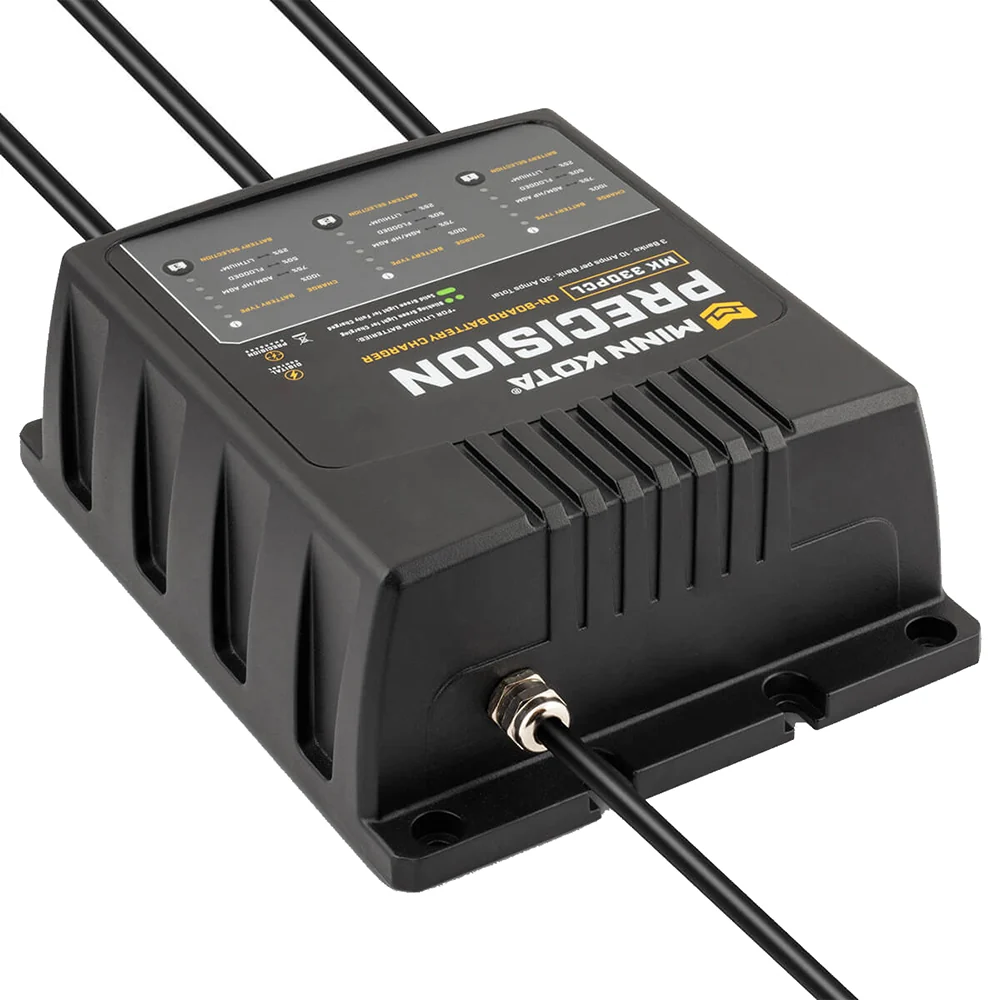 Minn Kota On-Board Precision Charger MK-330 PCL 3 Bank x 10 AMP LI Optimized Charger [1833301] - Image 2
