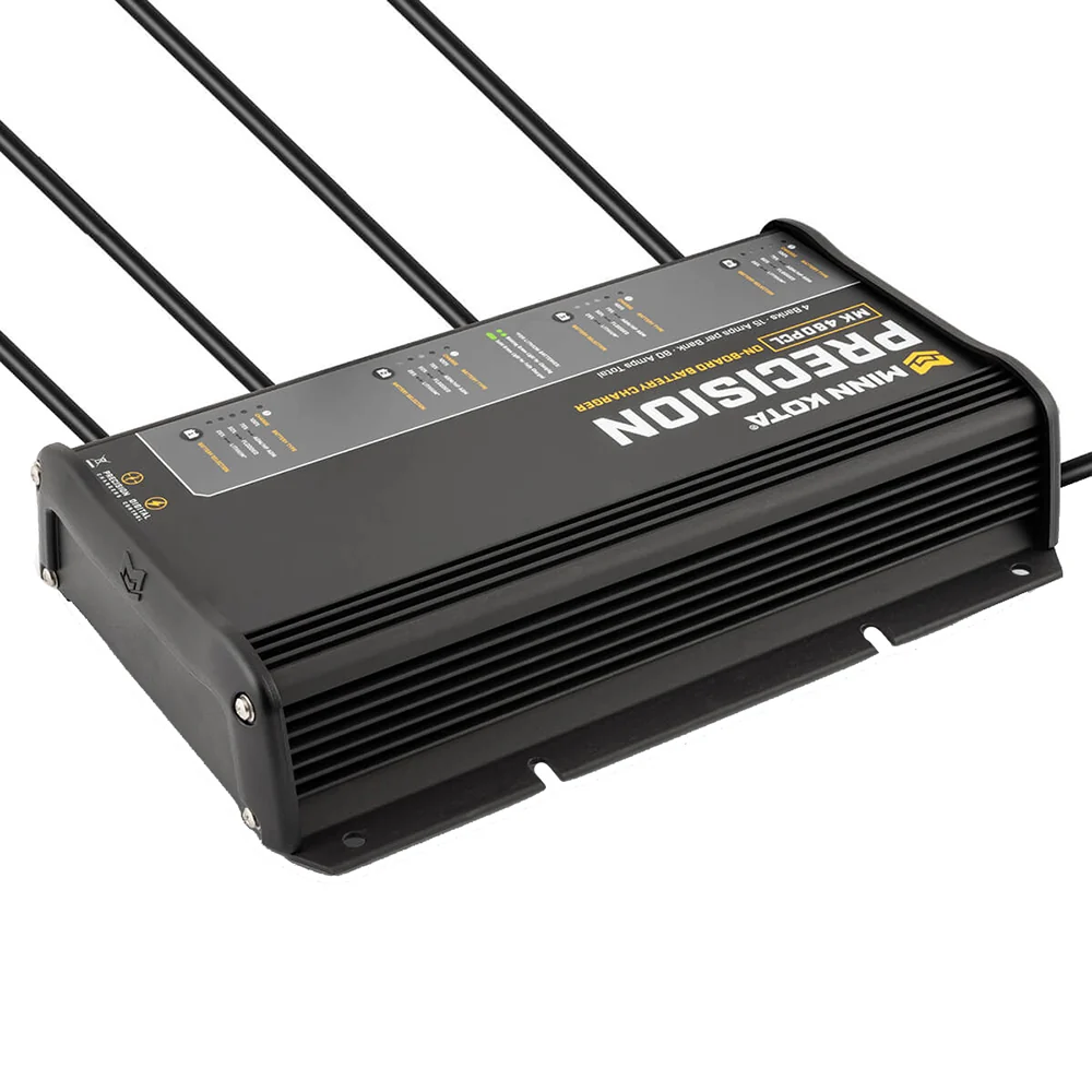 Minn Kota On-Board Precision Charger MK-460 PCL 4 Bank x 15 AMP LI Optimized Charger [1834604] - Image 2