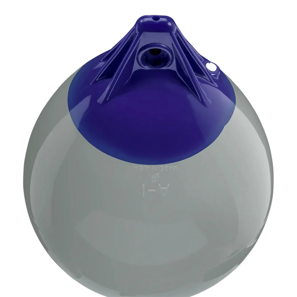 Polyform A-Series Buoy - 11" x 15" Diameter - A-1 - Grey [A-1 GREY] - Image 2