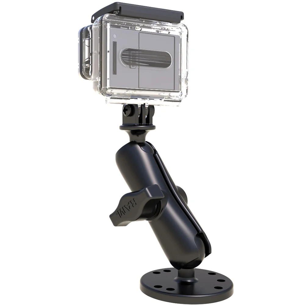 RAM Mount 1" Ball Mount w/Custom GoPro Hero Adapter [RAM-B-138-GOP1U] - Image 3