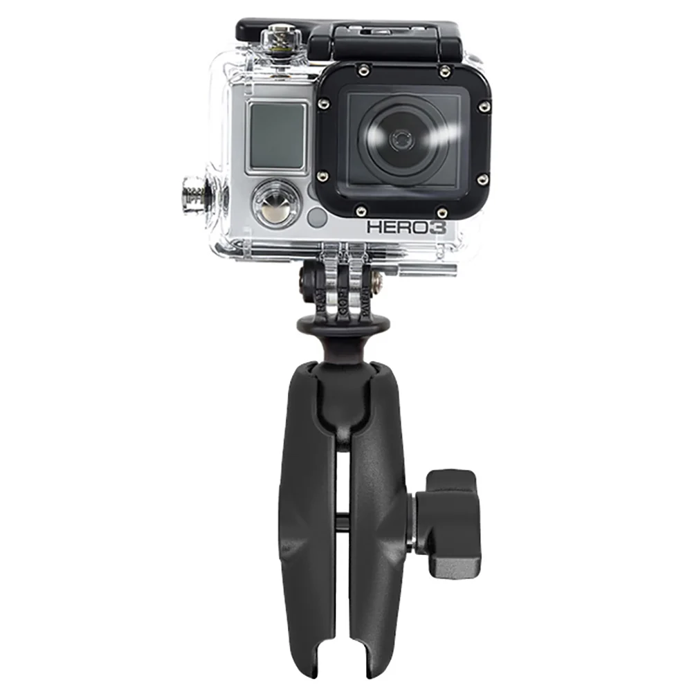 RAM Mount GoPro Hero Adapter with Double Socket Arm [RAM-B-202-GOP1-201U] - Image 2