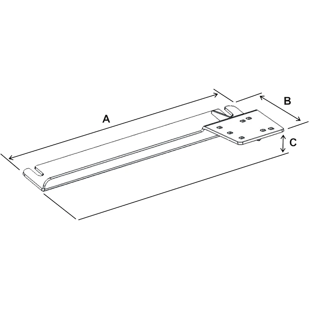 RAM Mount No-Drill Vehicle Base f/ 10-13 Ford Transit Connect + More [RAM-VB-175] - Image 2