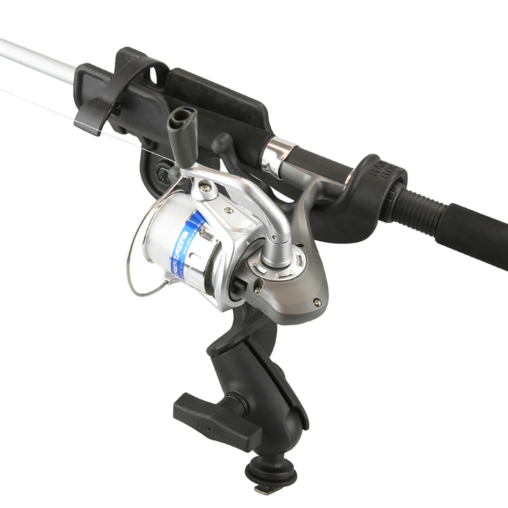 RAM Mount RAM-ROD 2000 Fishing Rod Holder with RAM-ROD Revolution Ratchet/Socket System and Track BallBase [RAM-114-RB-TRA1U] - Image 2
