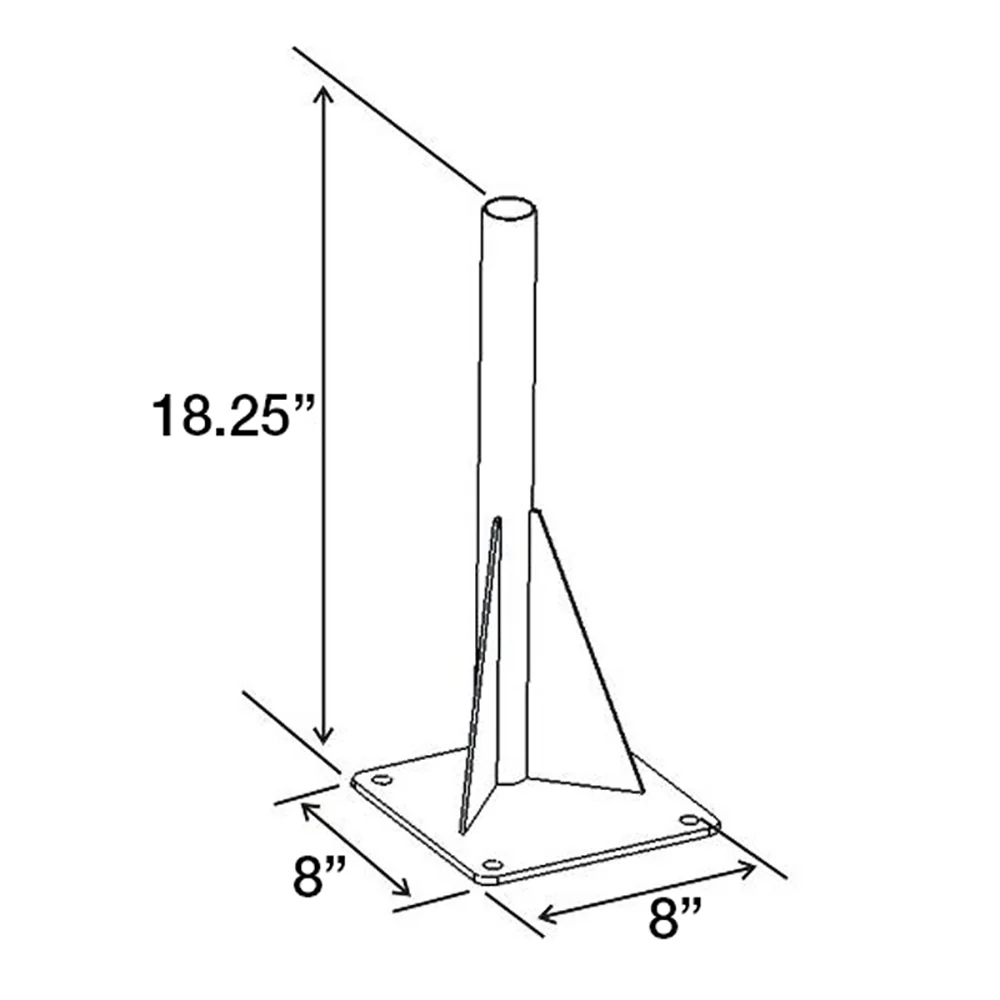 RAM Mount Universal Drill-Down Laptop Mount Base [RAM-VBD-122] - Image 2